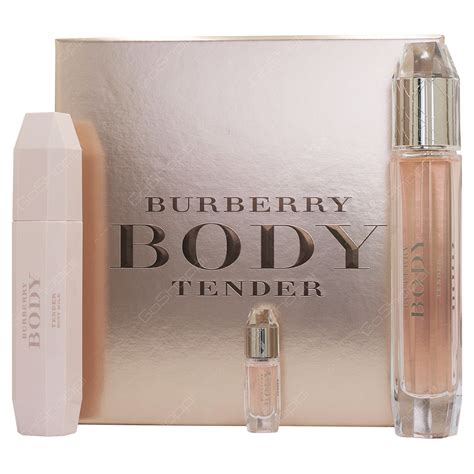 womens burberry perfume gift sets|burberry body tender gift set.